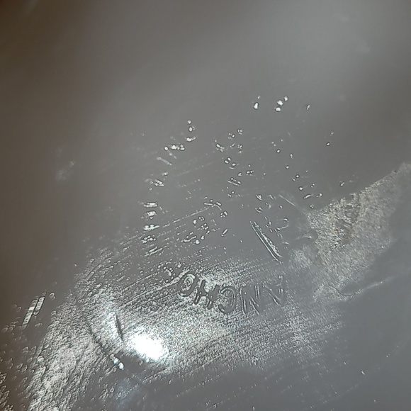 Rare Vintage Fire King Divided Milk Glass And Gold Divided Serving Dish - Picture 3 of 3